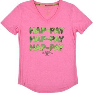 Duck Dynasty Pink Short Sleeve Tee Shirt (M)